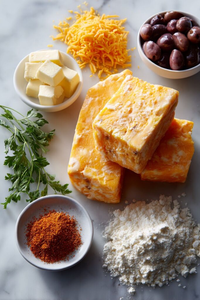 Mary Berry Cheese and Olive Bites Recipe