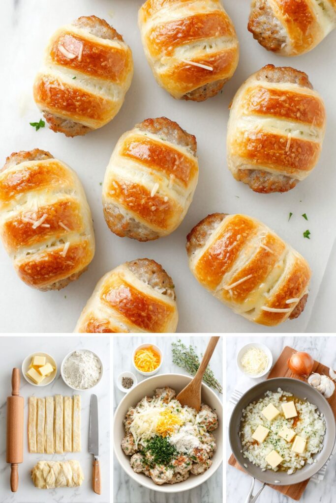 Mary Berry Herbed Mini Sausage Rolls Recipe