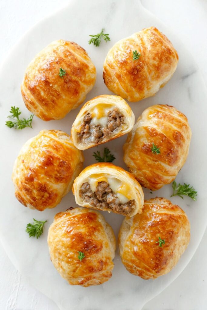 Mary Berry Herbed Mini Sausage Rolls Recipe