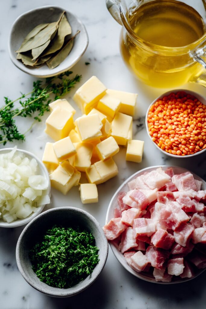 Mary Berry Lentil and Bacon Soup Recipe