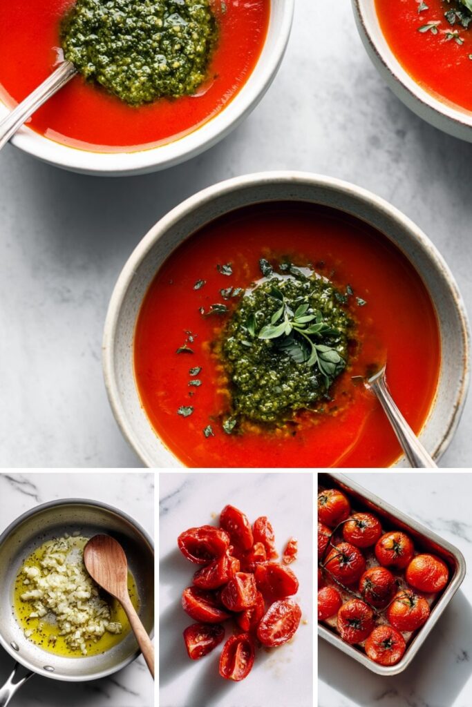 Mary Berry Roasted Tomato and Garlic Soup Recipe