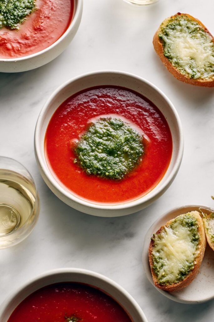 Mary Berry Roasted Tomato and Garlic Soup Recipe