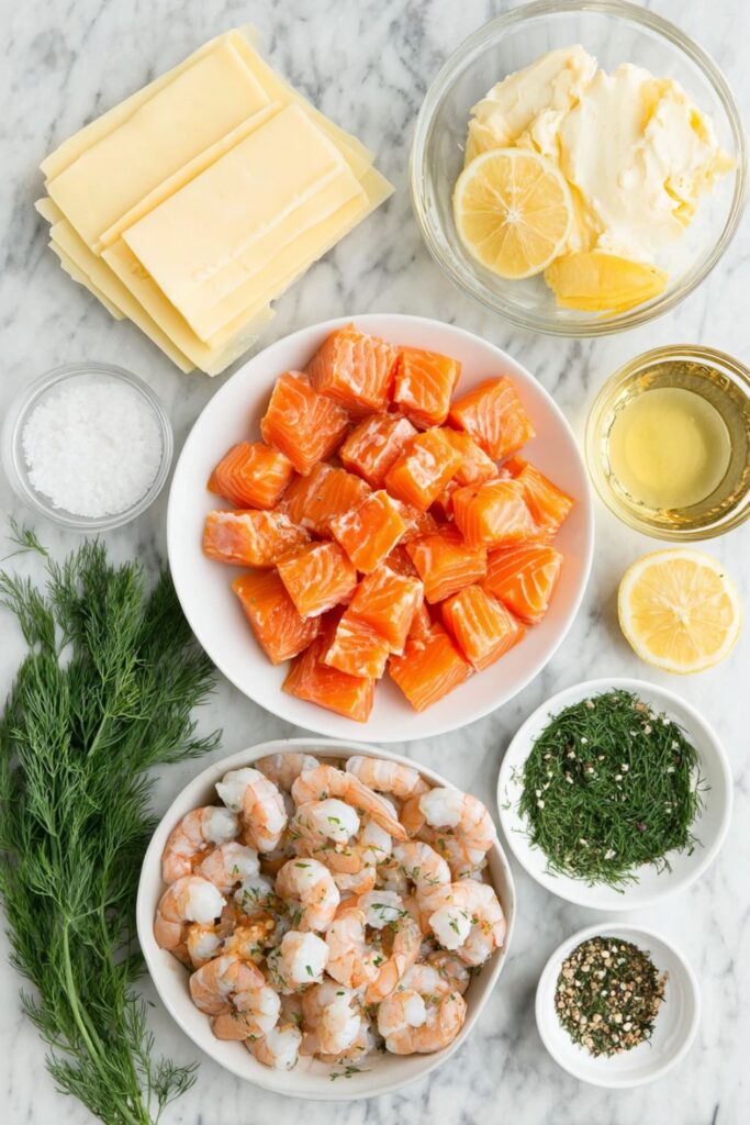 Mary Berry Salmon and Prawn Filo Purses Recipe