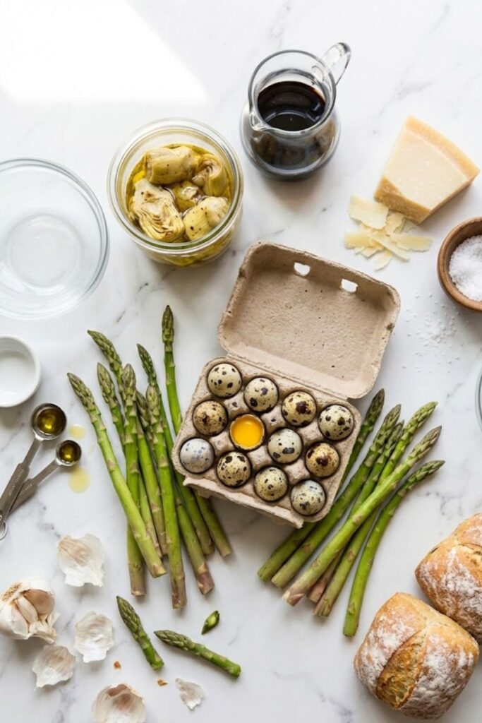 Mary Berry Asparagus and Quails’ Egg Salad Recipe