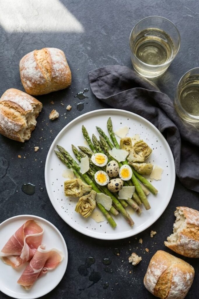 Mary Berry Asparagus and Quails’ Egg Salad Recipe