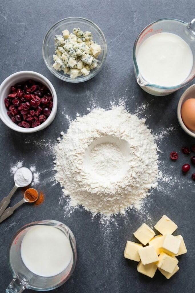 Mary Berry Blue Cheese and Cranberry Mini Scones Recipe