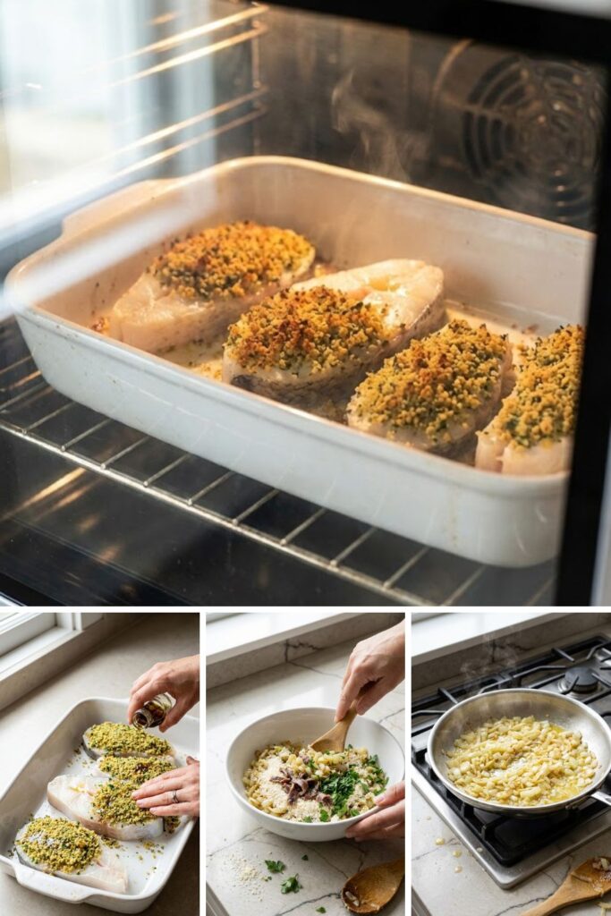 Mary Berry Cod Steaks with Anchovy and Fennel Recipe