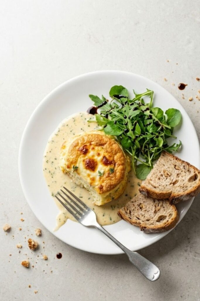 Mary Berry Garlic And Goat’s Cheese Soufflés Recipe