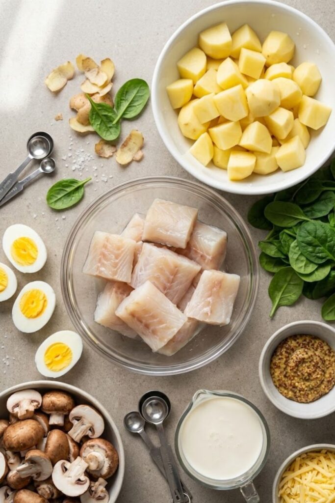 Mary Berry Haddock With Mushrooms And Cream Recipe