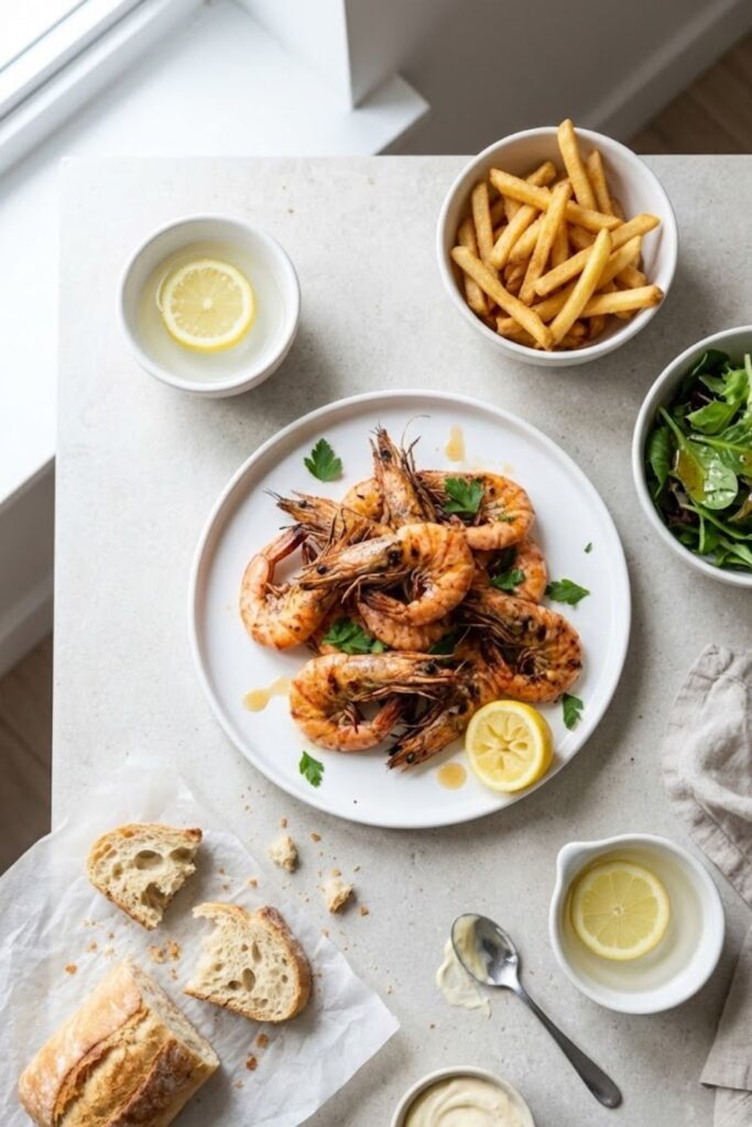 Mary Berry Jumbo Prawns with Aïoli Recipe