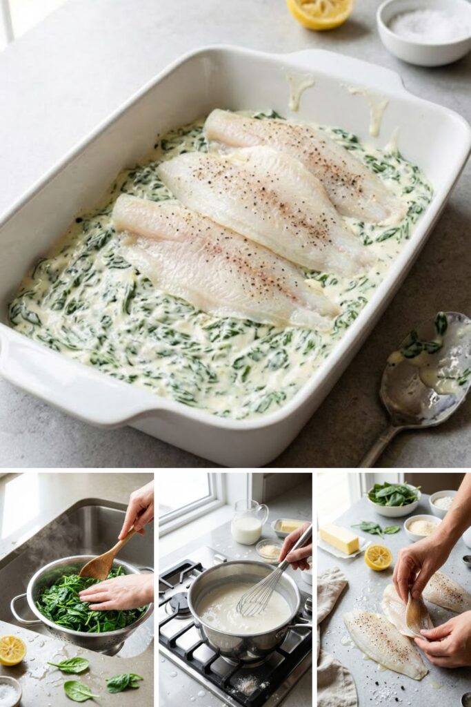 Mary Berry Lemon Sole Florentine Recipe