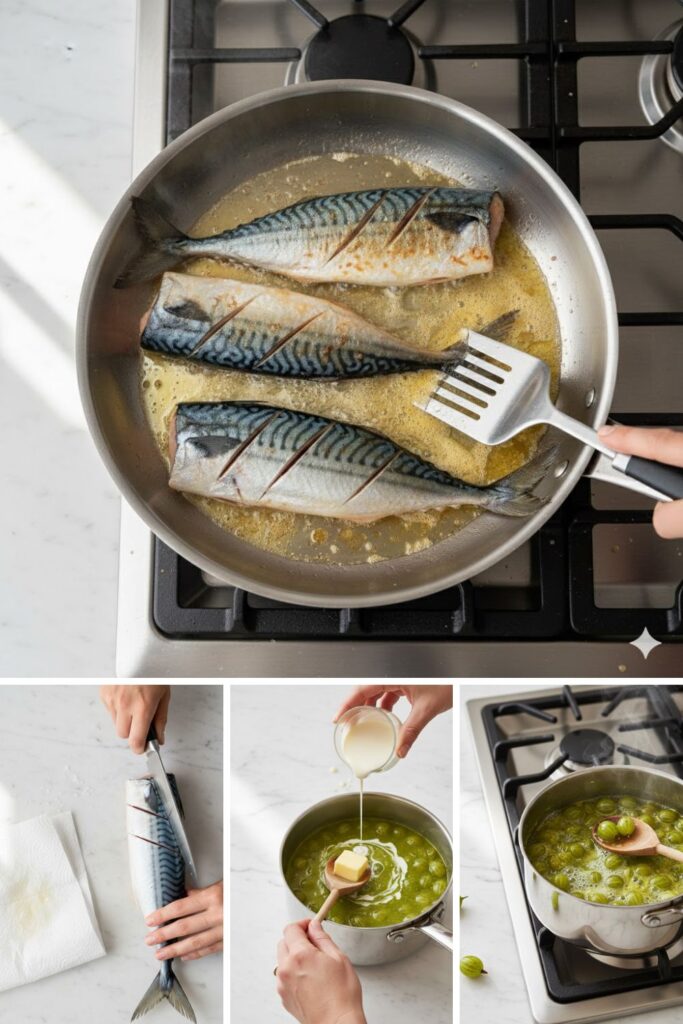 Mary Berry Mackerel With Gooseberry Sauce Recipe