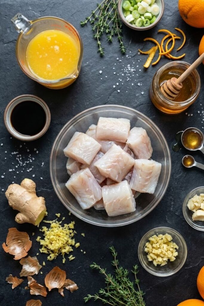 Mary Berry Monkfish with Ginger-Orange Sauce Recipe