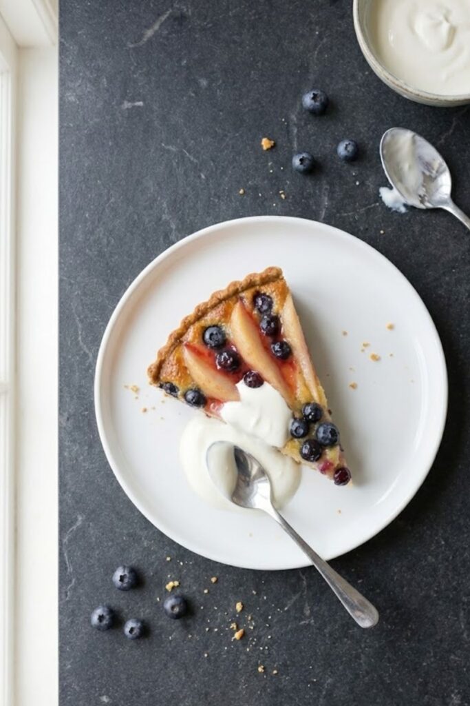 Mary Berry Pear and Blueberry Galette Recipe