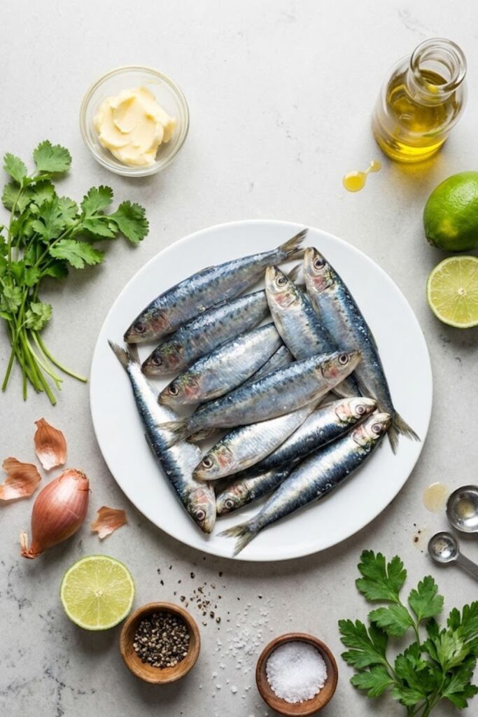 Mary Berry Sardines with Coriander Recipe