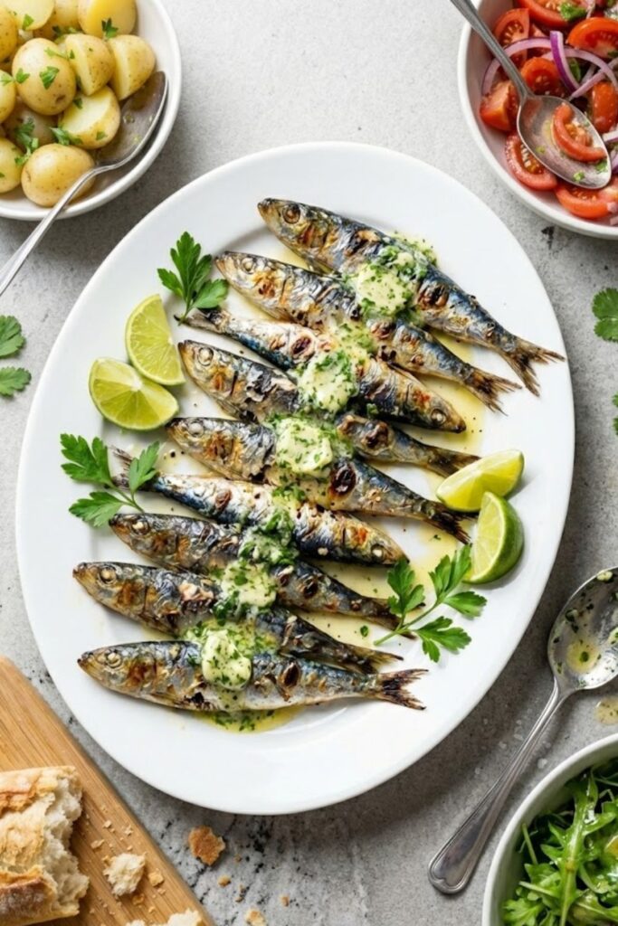 Mary Berry Sardines with Coriander Recipe