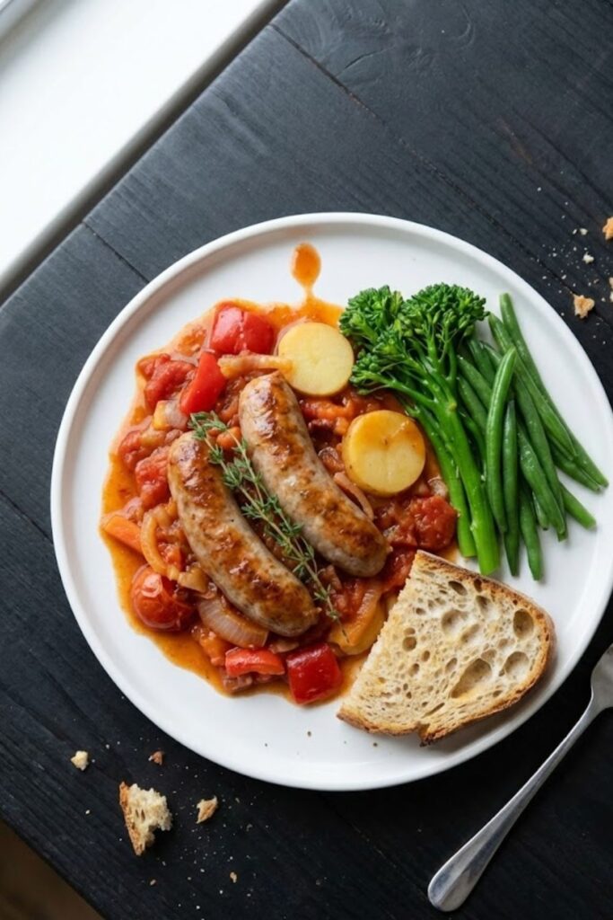 Mary Berry Sausage and Red Pepper Hotpot Recipe