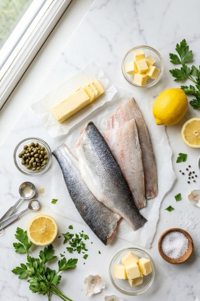 Mary Berry Sea Bass with Lemon Butter Sauce Recipe