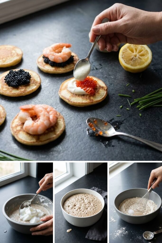 Mary Berry Seafood Blini Recipe