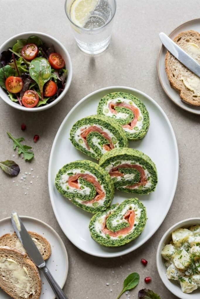 Mary Berry Smoked Salmon Roulade Recipe