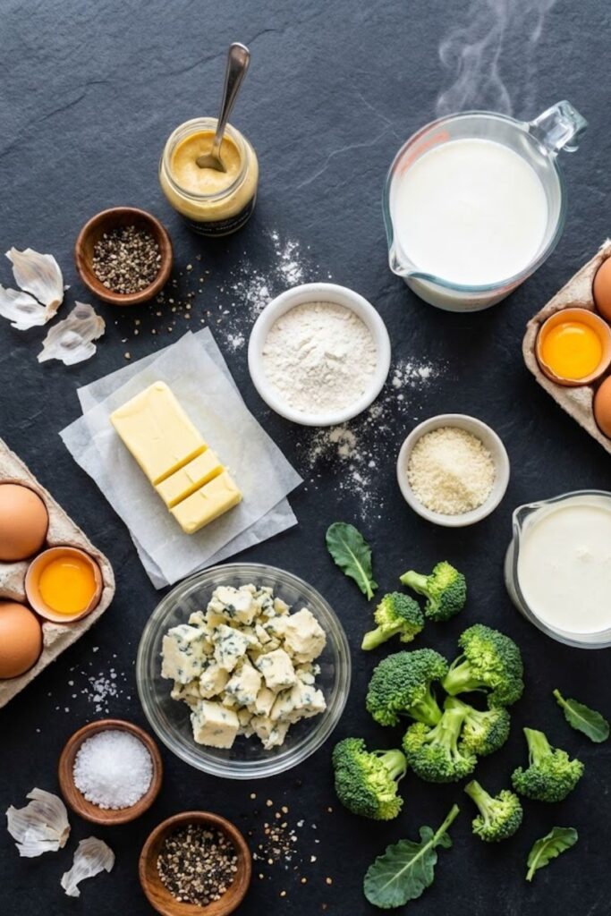Mary Berry Stilton and Broccoli Soufflés Recipe