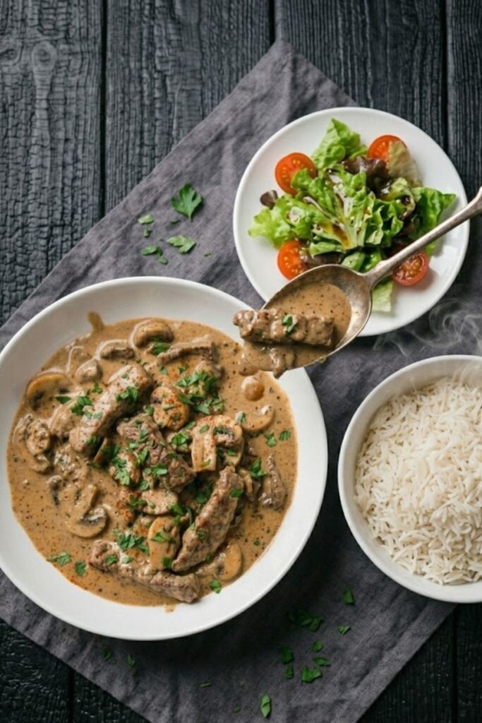 Mary Berry Beef Stroganoff Recipe