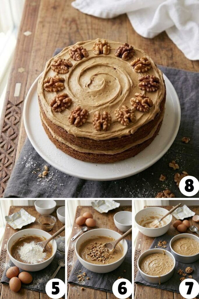 Mary Berry Coffee Walnut Cake Recipe