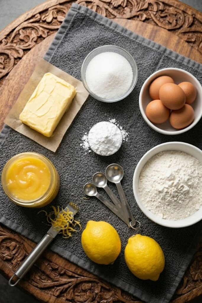 Mary Berry Lemon Cake with Lemon Curd Recipe