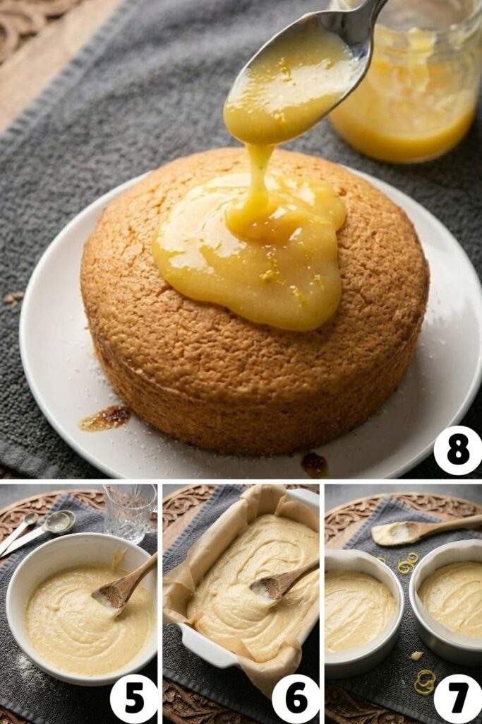 Mary Berry Lemon Cake with Lemon Curd Recipe