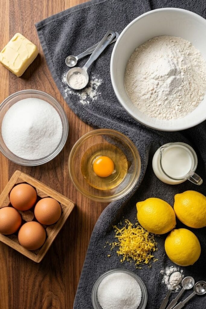 Mary Berry Lemon Traybake Recipe