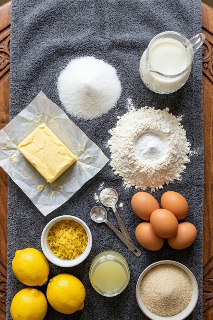 Mary Berry Lemon Traybake Recipe