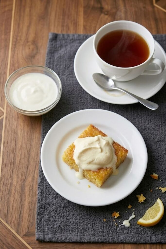 Mary Berry Lemon Traybake Recipe