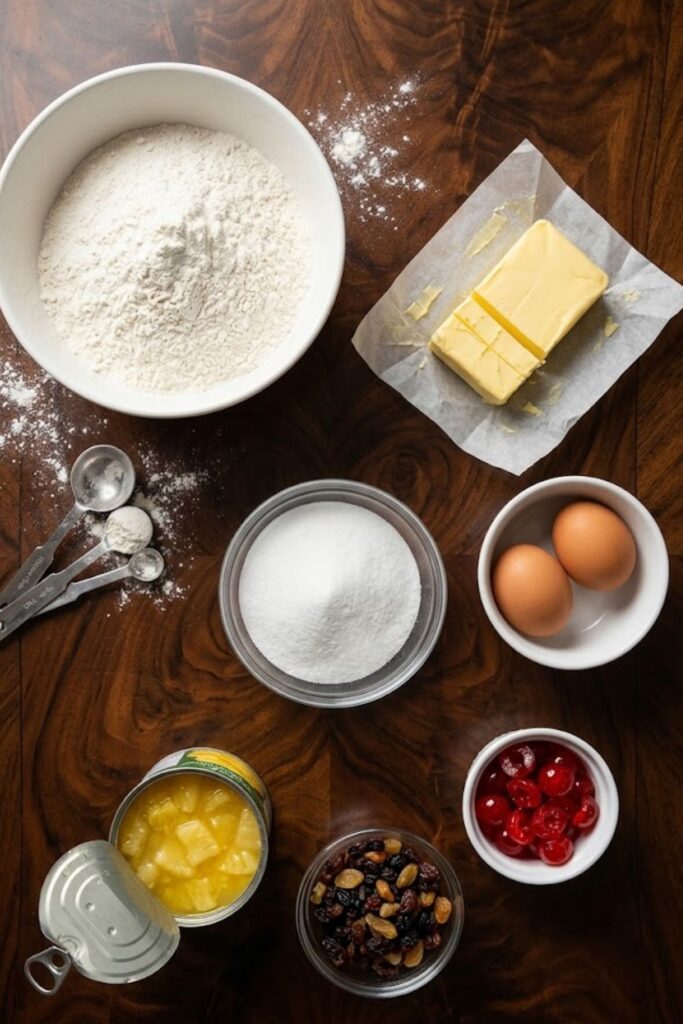 Mary Berry Pineapple Fruit Cake Recipe