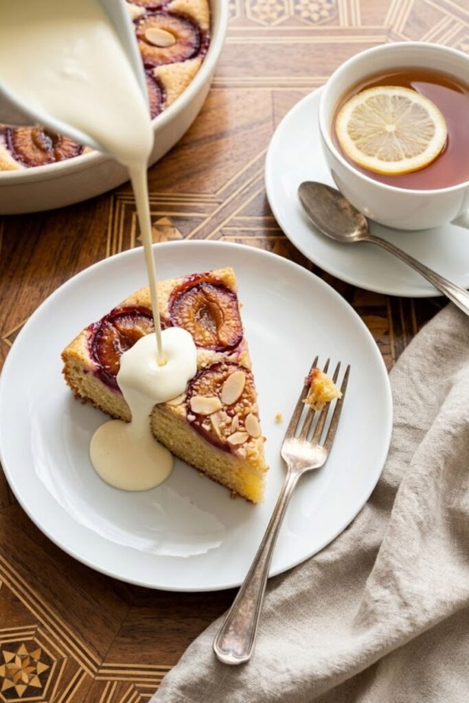 Mary Berry Plum and Almond Cake Recipe