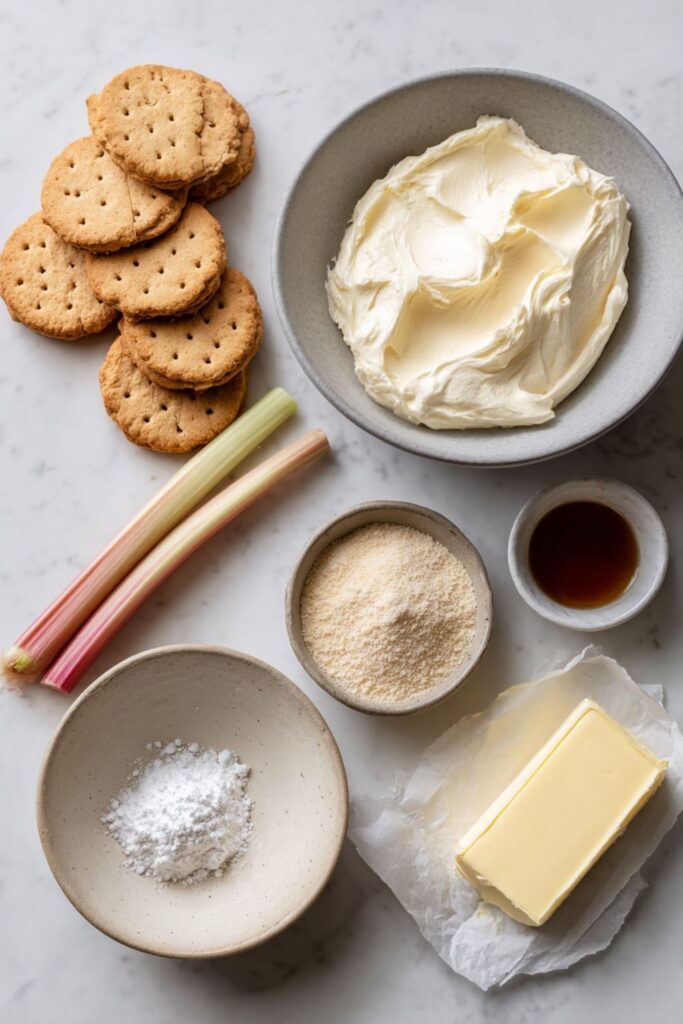 Mary Berry Rhubarb Cheesecake Recipe