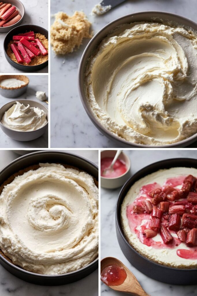 Mary Berry Rhubarb Cheesecake Recipe