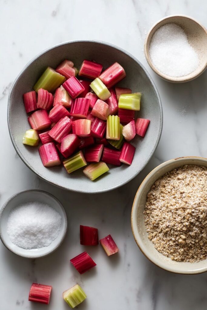 Mary Berry Rhubarb Crumble Recipe