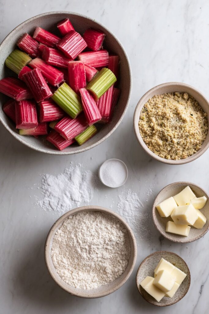 Mary Berry Rhubarb Crumble Recipe