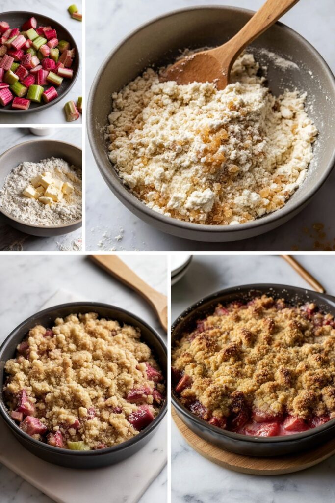 Mary Berry Rhubarb Crumble Recipe