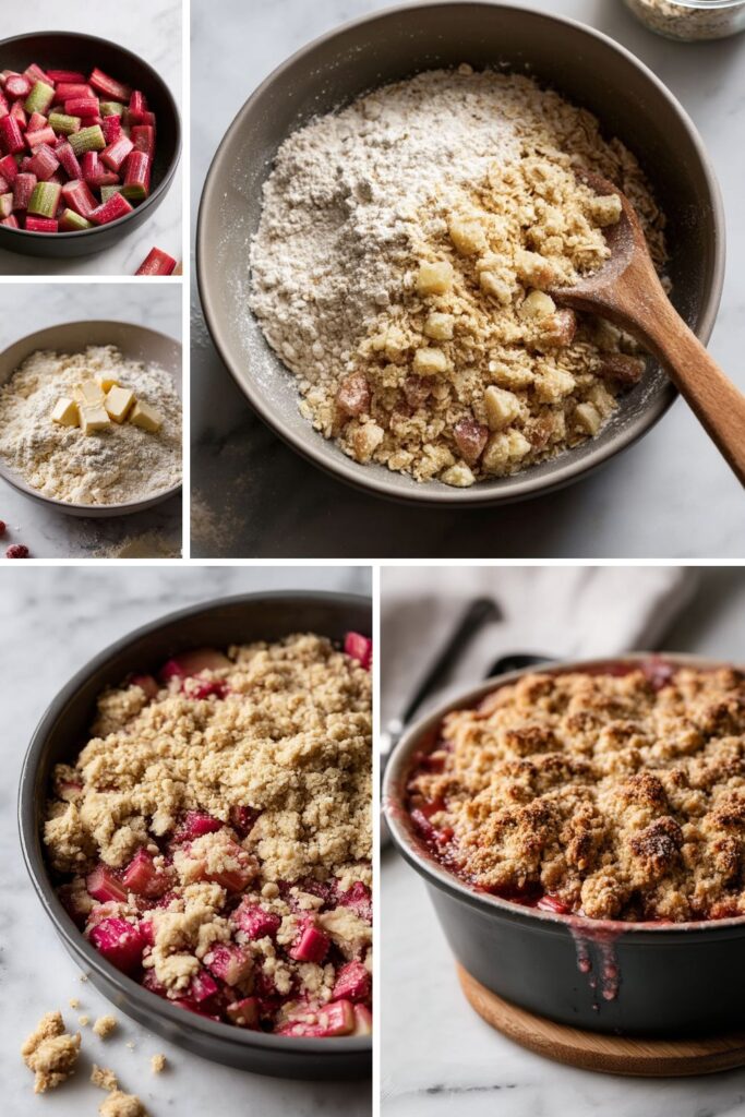 Mary Berry Rhubarb Crumble Recipe