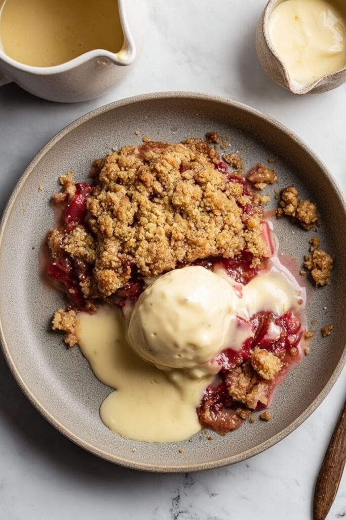 Mary Berry Rhubarb Crumble Recipe