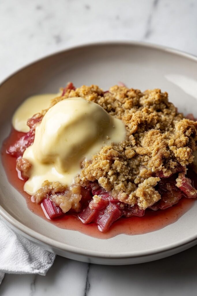 Mary Berry Rhubarb Crumble Recipe
