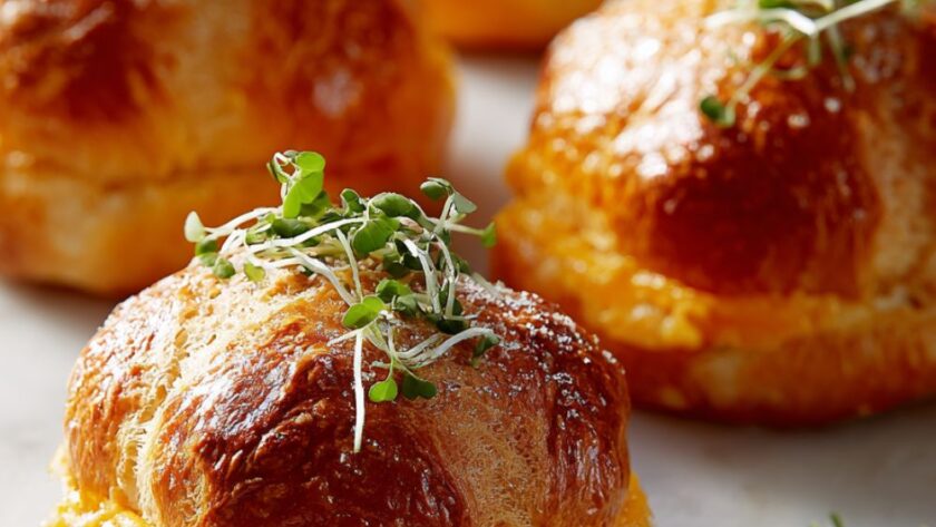Mary Berry Brioches with Wild Mushrooms and Watercress Recipe