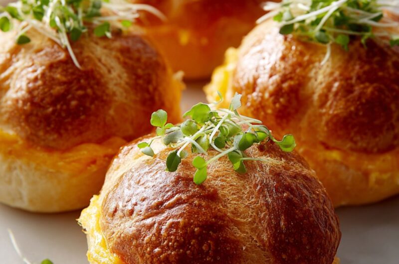 Mary Berry Brioches with Wild Mushrooms and Watercress Recipe