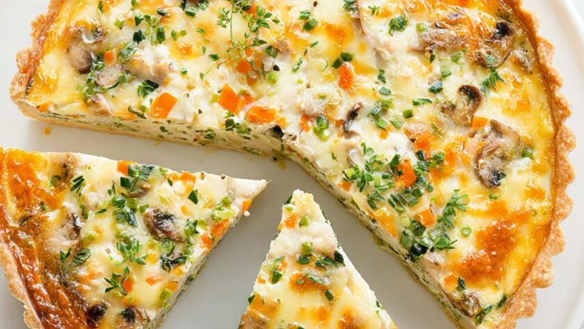 Mary Berry Smoked Chicken Tart Recipe