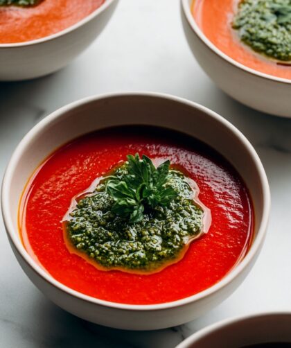 Mary Berry Roasted Tomato and Garlic Soup Recipe
