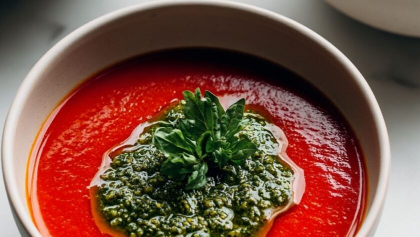 Mary Berry Roasted Tomato and Garlic Soup Recipe