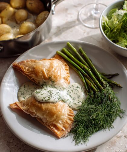Mary Berry Salmon and Prawn Filo Purses Recipe