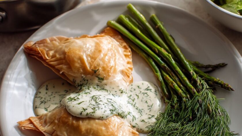 Mary Berry Salmon and Prawn Filo Purses Recipe