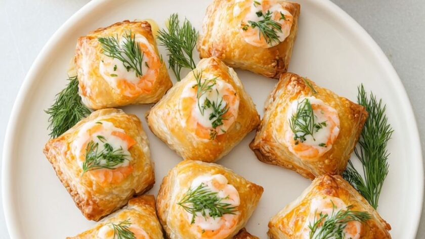 Mary Berry Salmon and Prawn Filo Purses Recipe